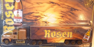 Pivní kamion "Privatbaruerei Rosen", bazar