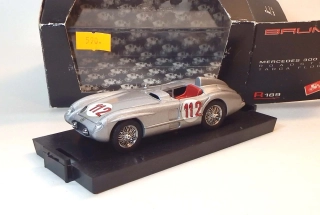 1:43 Mercedes Benz 300 SLR Targa Florio, bazar - Brumm
