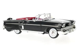 1:18 Chevrolet Impala Convertible, 1958, černý - MotorMax