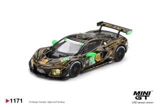 1:64 Chevrolet Corvette Z06 GT3.R #13 AWA 2025 IMSA Daytona 24 Hrs - Mini GT