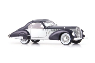 1:43 Aero 30 Coupe Sodomka 1936 darkblue/silver - Autocult