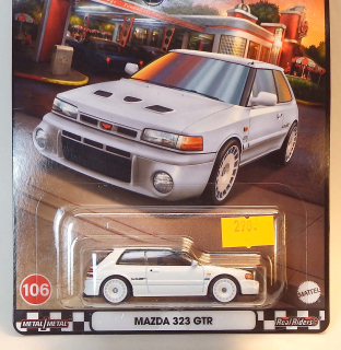 1:64 Mazda 323 GTR, bazar - Hot Wheels
