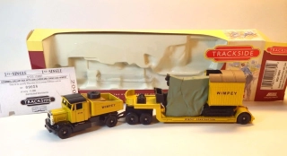 Scammel Ballast Box with Low Loader and Crane Load-Wimpey, bazar - Lledo