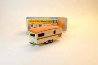 MB-57 Trailer Caravan, bazar - Matchbox