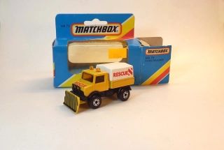 MB-48 Unimog, bazar, krabička od jiného modelu - Matchbox