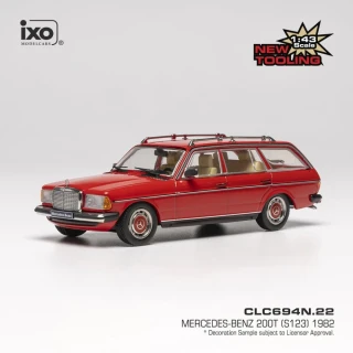 1:43 Mercedes-Benz 200T (S123) 1979 red - IXO