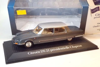 1:43 Citroën DS21 Presidentielle Chapron, bazar - Atlas