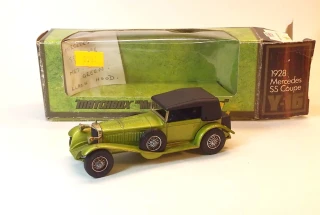 Y-16 1928 Mercedes SS Coupe, bazar - Matchbox