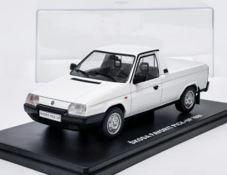 1:24 Škoda Favorit Pick-up (1991) bílá - DeAgostini