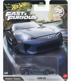 1:64 Lexus LFA - Hot Wheels Fast and Furious