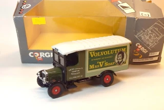Thornycraft Box Van, bazar - Corgi