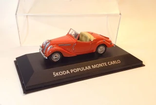 1:43 Škoda Popular Monte Carlo, bazar - DeAgostini