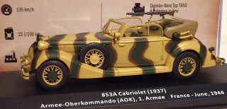 1:43 853A Cabriolet - DeAgostini