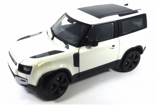 1:24 Land Rover Defender 2020 bílý - Welly