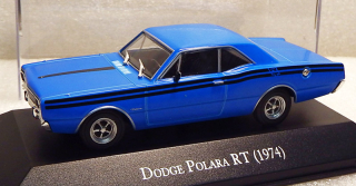 1:43 Dodge Polara RT 1974 modrý - Atlas