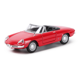 1:32 Alfa Romeo Spider, červená - Bburago