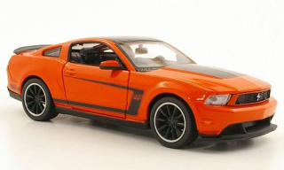 1:24 Ford Mustang Boss 302, tmavěoranžová - Maisto
