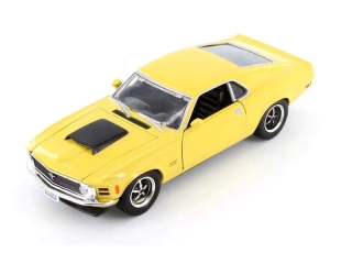 1:24 Ford Mustang Boss 429 1970, žlutý - MotorMax