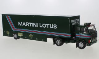 1:43 Volvo F88, Martini-Lotus Racing, Race Transport - ixo