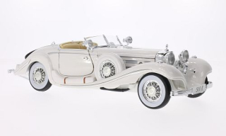 1:18 Mercedes 500 K Typ Spezial-Roadster, bílý, Maharadjah, 1936 - Maisto