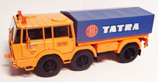 1:43 Tatra 813 6x6, ČSAD plachta "TATRA", ruční práce, minimální počet kusů skladem