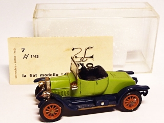 1:43 Fiat modelo zero, poškozený, bazar - Rio
