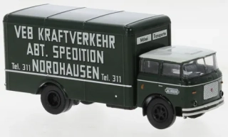 1:87 LIAZ 706 Koffer, VEB KVK Nordhausen, 1970 - Brekina