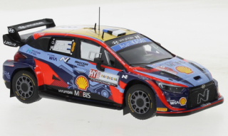 1:43 Hyundai i20 N Rally1, #8 Tanak/Järveoja, Rallye Monte Carlo 2022 - ixo 