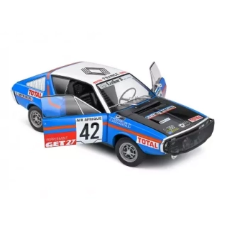 1:18 Renault R17 #42 Pouchelon, Dofangeon Rallye Abidjan - Nice 1976 - Solido