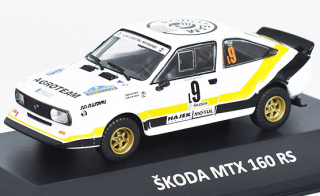 1:43 Škoda MTX 160 RS Rally Bohemia #9 - DeAgostini