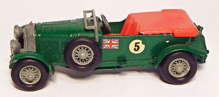 Y-5 Bentley, bez krabičky, poškozený lak - Matchbox