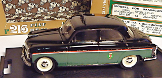 1:43 Fiat 1400 B taxi 1956 - Brumm