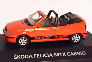 1:43 Škoda Felicia MTX Cabrio