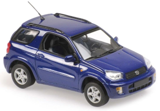 1:43 Toyota Rav 4, 2000, tmavěmodrá metalíza - Minichamps