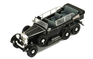 1:43 Mercedes-Benz G4 W31 Cabriolet 1934, černá – IXO