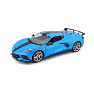 1:18 Chevrolet Corvette Stingray 2020, modrý - Maisto