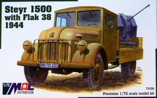 1:72 Steyr 1500 with Flak 38 - MAC Distribution
