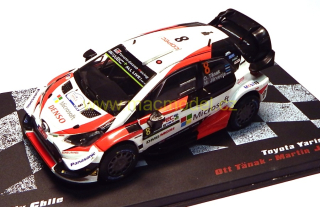 1:43 Toyota Yaris WRC 2019 Chile # 8 Tänak-Järveoja - Atlas Rally