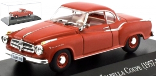 1:43 Borgward Isabella coupé 1957 červený - Atlas