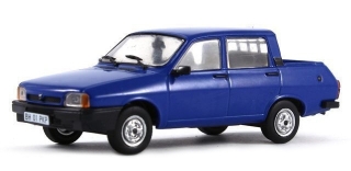 1:43 Dacia 1309 dc pick-up modrý, balení blistr - Atlas