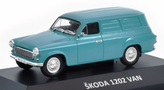 1:43 Škoda 1202 van 1969 zelený - DeAgostini