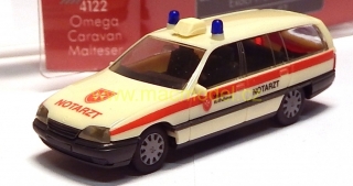 1:87 Opel Omega A Caravan Malteser - Herpa