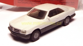 1:87 Mercedes-Benz 560 SEC bílý, jiná krabička - Herpa