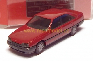 1:87 Opel Omega GLS sedan tm.červený - Herpa