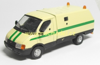 1:43 GAZ 3302 GAZEL - časopisová edice pro usko - ixo RUS