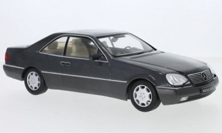 1:18 Mercedes-Benz 600 SEC (C140) 1992 antracit - KK Scale