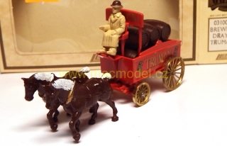 1:72 Horse Drawn Truman Brewers Dray - Lledo