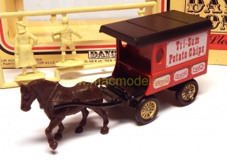 1:72 Horse Drawn Tri-Sum Potato Chips - Lledo