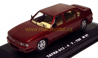 1:43 Tatra 613-4 T 700 M97 červená metalíza - stavba na objednávku - MACmodel