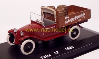 1:43 Tatra 12 1926 valník Budweiser Bürgerbräu - stavba na objednávku - MACmodel